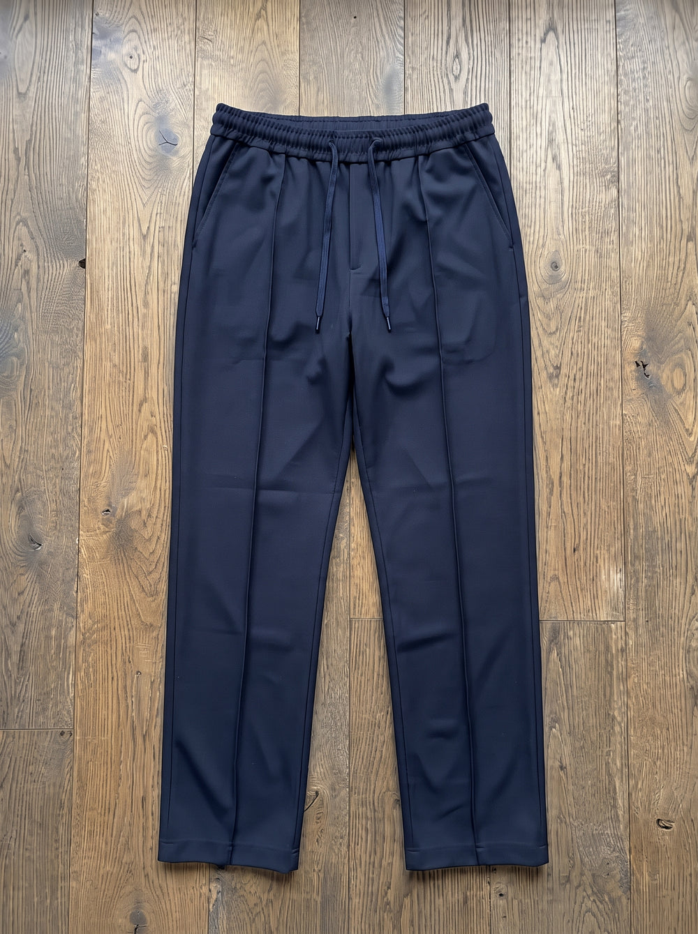 Men's Dri Fit Plain Trouser - 1 Pc in Black and Blue